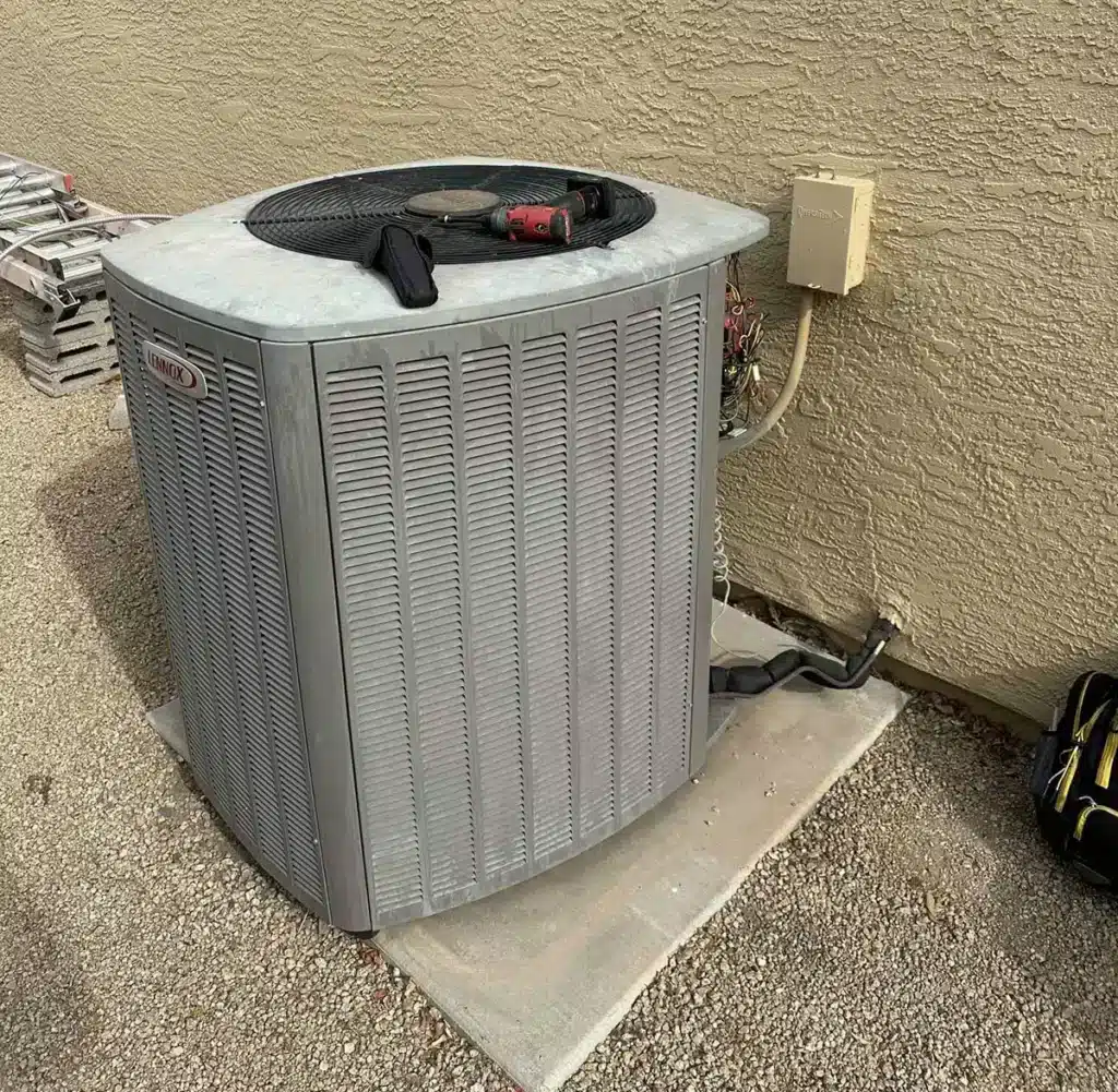 new AC installation